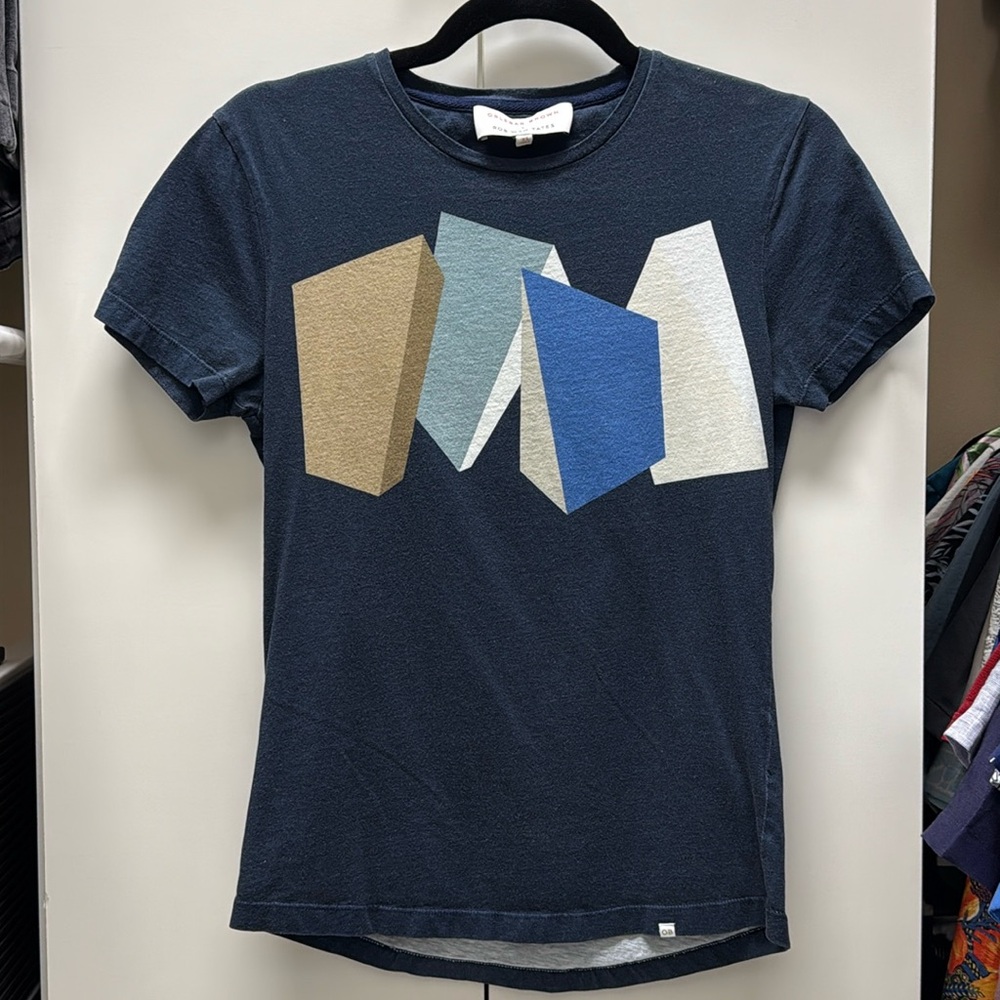 Orlebar Brown RARE men’s T-Shirt Rob Wyn Yates Design XS
